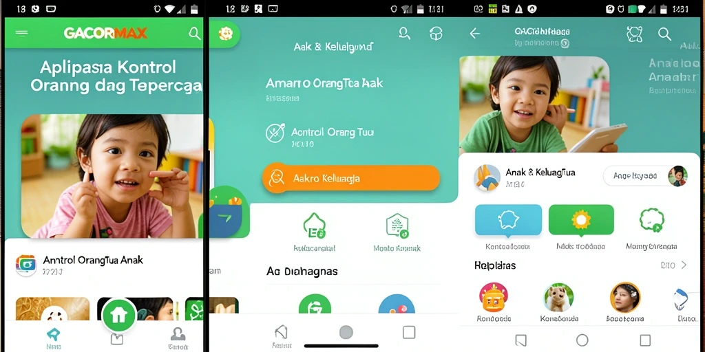 Tampilkan antarmuka kontrol orang tua yang intuitif dan mudah digunakan.
