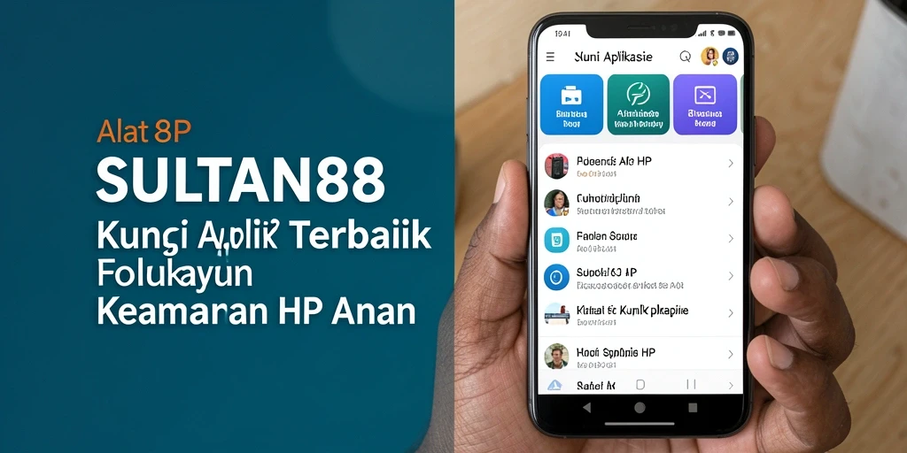 Antarmuka SULTAN88 yang mudah digunakan untuk mengunci aplikasi.
